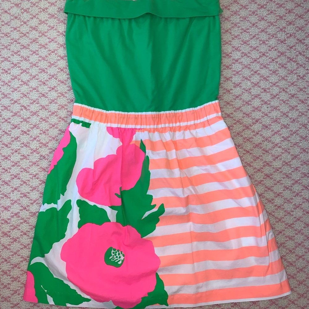 Lilly Pulitzer Strapless Dress